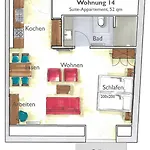 Διαμέρισμα Boardinghouse Rülzheim