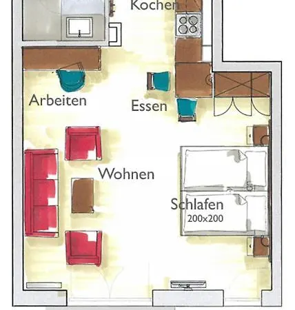 Apartment Boardinghouse Rülzheim