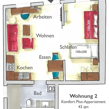 Apartment Boardinghouse