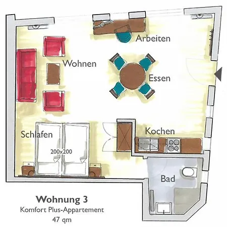 Boardinghouse Apartment *